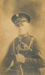 Antoni Busz (10.05.1897 - 04/05.1940 powstaniec śląski, jako funkcjonariusz policji osadzony w więzieniu NKWD w Twerze, gdzie podzielił los ofiar katyńskich portret umundurowanego człowieka