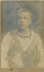 Bolesław Dopierała z Babkowic zginął na wojnie we Francji w 1918 r. portret żołnierza
