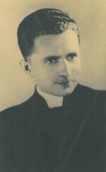 ksiądz Marcin Walorek (1912 - 20.12.1988) wyświęcony 11.06.1938 roku, duszpasterz Polonii w Hiszpanii portret młodego księdza